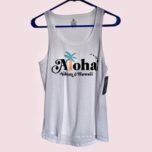 NWT Volcom Aloha White Tank Top‎ - XS